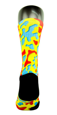 3D Camo CES Custom Socks - CustomizeEliteSocks.com - 4
