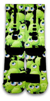Freaky Eyeballs Monsters Custom Elite Socks - CustomizeEliteSocks.com - 3