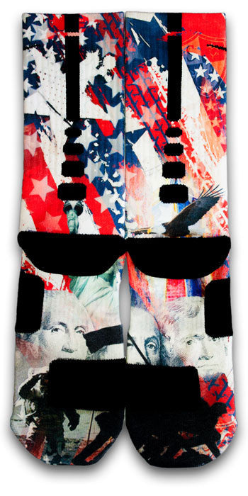American Pride Custom Elite Socks - CustomizeEliteSocks.com - 2