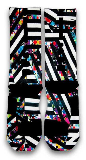 Bengal Stripes Custom Elite Socks - CustomizeEliteSocks.com - 3