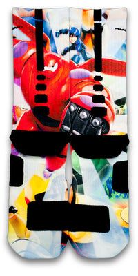 Big Hero 6 Custom Elite Socks - CustomizeEliteSocks.com - 2