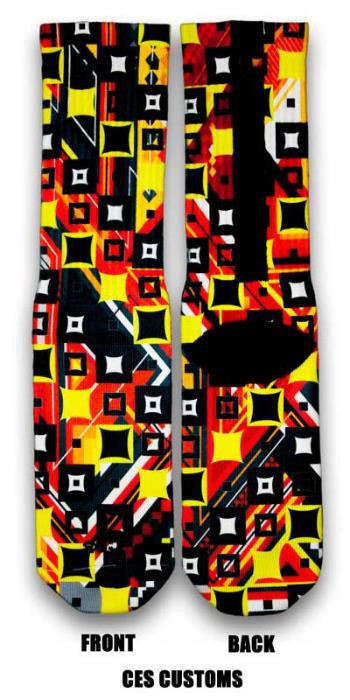 Boxed Out Custom Elite Socks - CustomizeEliteSocks.com - 4