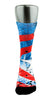 Captain America CES Custom Socks