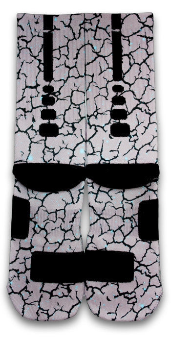 Elephant Print Custom Elite Socks - CustomizeEliteSocks.com - 3