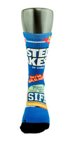Frosted Flakes CES Custom Socks - CustomizeEliteSocks.com - 2