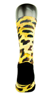 Golden Leopard CES Custom Socks - CustomizeEliteSocks.com - 4