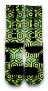 Jade Cascade Custom Elite Socks - CustomizeEliteSocks.com - 3