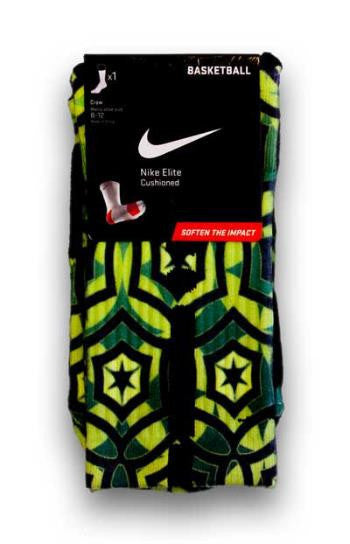 Jade Cascade Custom Elite Socks - CustomizeEliteSocks.com - 1