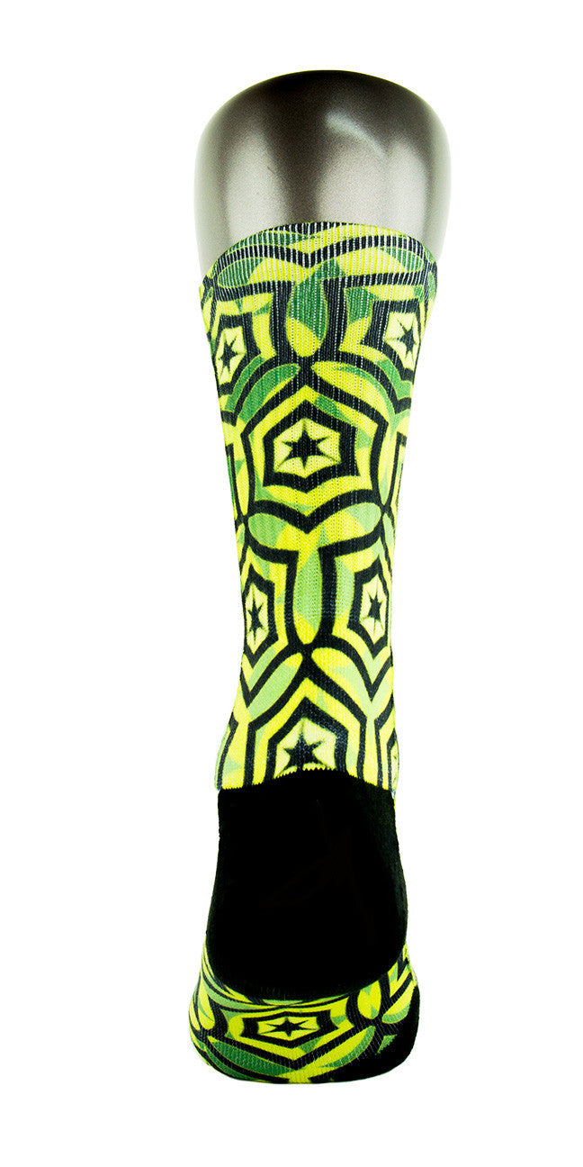Jade Cascade CES Custom Socks - CustomizeEliteSocks.com - 4