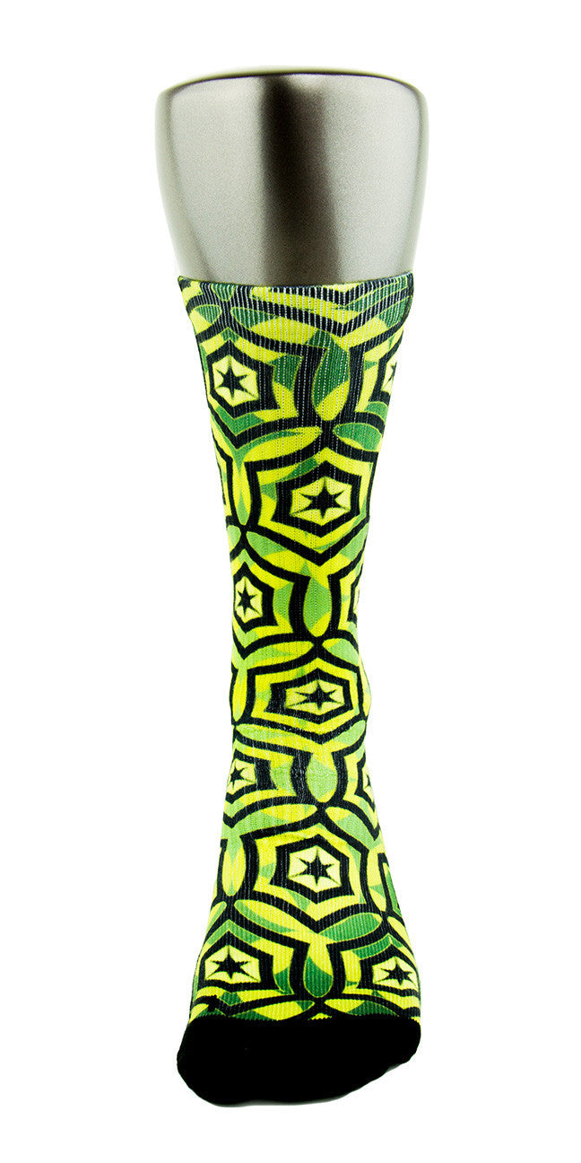 Jade Cascade CES Custom Socks - CustomizeEliteSocks.com - 2