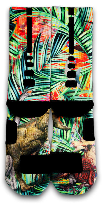 Jurassic Era Custom Elite Socks - CustomizeEliteSocks.com - 2