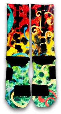 King Cheetah Custom Elite Socks - CustomizeEliteSocks.com - 3