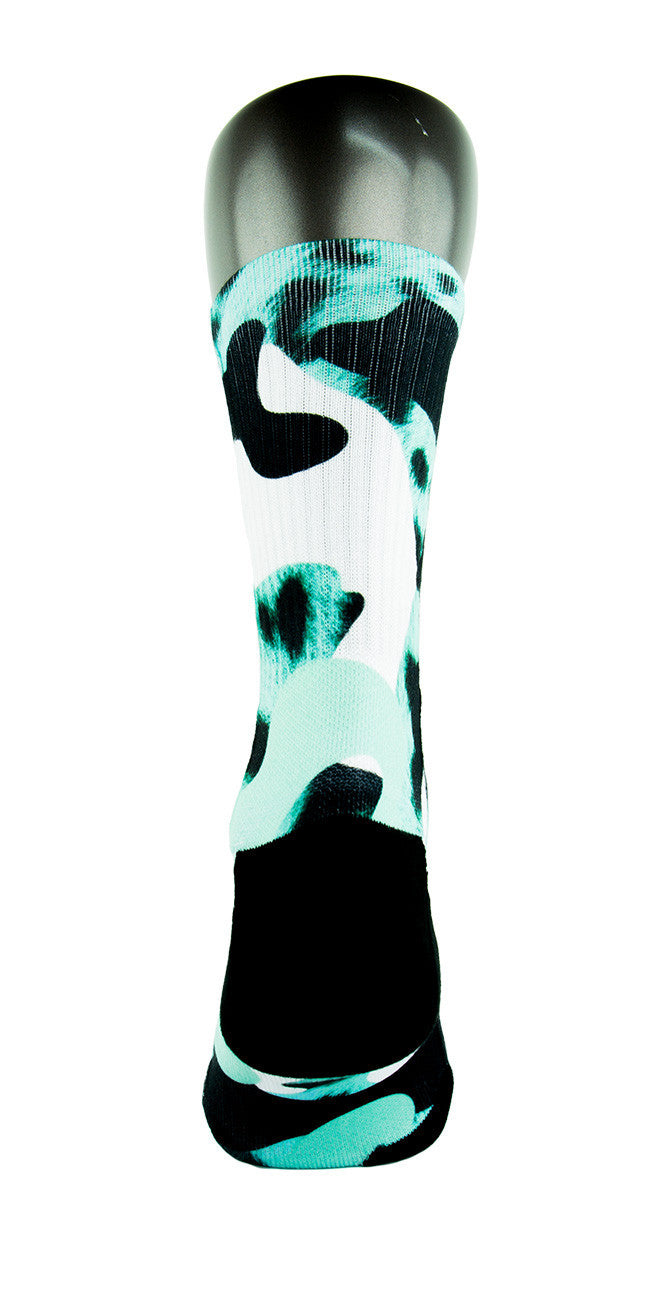 Leopard Camo CES Custom Socks - CustomizeEliteSocks.com - 4