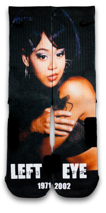 Left Eye Custom Elite Socks - CustomizeEliteSocks.com - 1