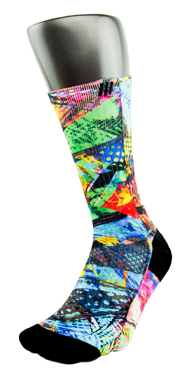 Miami Palms CES Custom Socks - CustomizeEliteSocks.com - 3