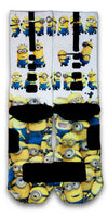 Minions Custom Elite Socks - CustomizeEliteSocks.com - 2