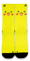 Pikachu CES Custom Socks - CustomizeEliteSocks.com - 1