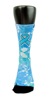 Prostate Cancer CES Custom Socks - CustomizeEliteSocks.com - 2