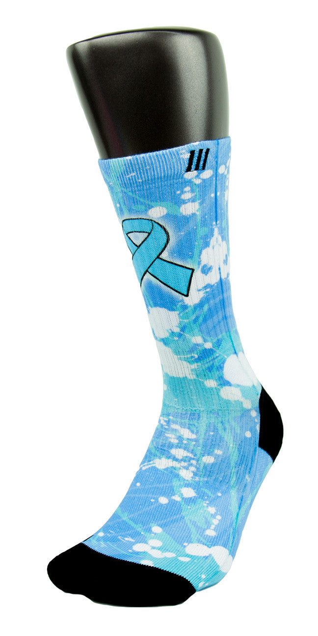 Prostate Cancer CES Custom Socks - CustomizeEliteSocks.com - 3
