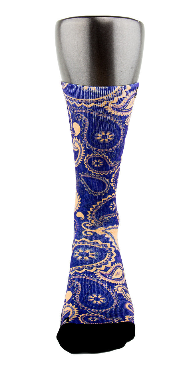 Purple Reign CES Custom Socks - CustomizeEliteSocks.com - 2