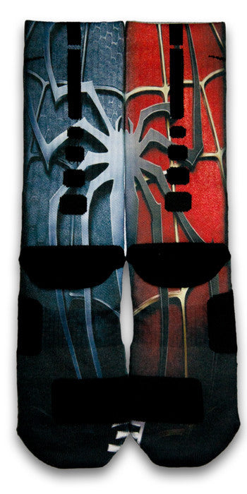 Spiderman Custom Elite Socks - CustomizeEliteSocks.com - 3