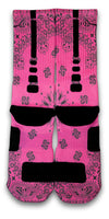 South Beach Bandana Custom Elite Socks - CustomizeEliteSocks.com - 2