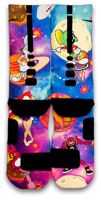 Custom Fire Galaxy Elite Socks / Swaggin' Socks