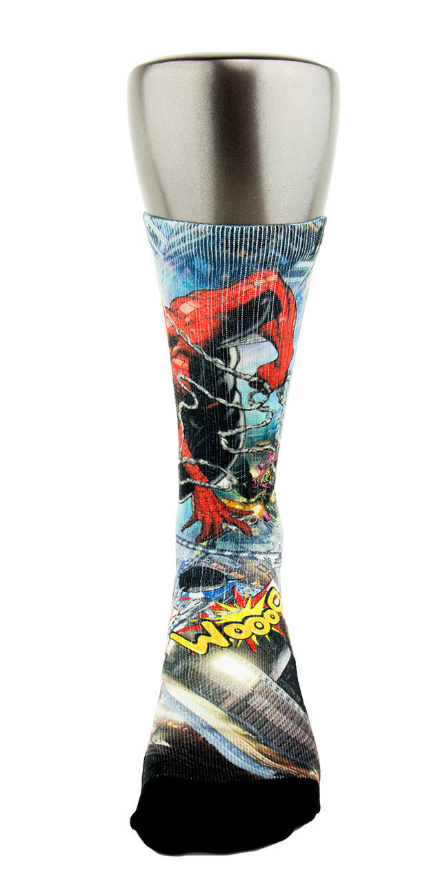 Spiderman 2 CES Custom Socks - CustomizeEliteSocks.com - 2