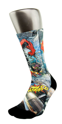 Spiderman 2 CES Custom Socks - CustomizeEliteSocks.com - 3