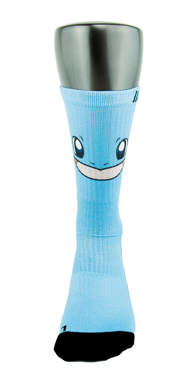 Squirtle CES Custom Socks - CustomizeEliteSocks.com - 2