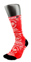 Sriracha CES Custom Socks - CustomizeEliteSocks.com - 3