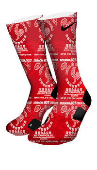 Sriracha Custom Elite Socks - CustomizeEliteSocks.com - 4