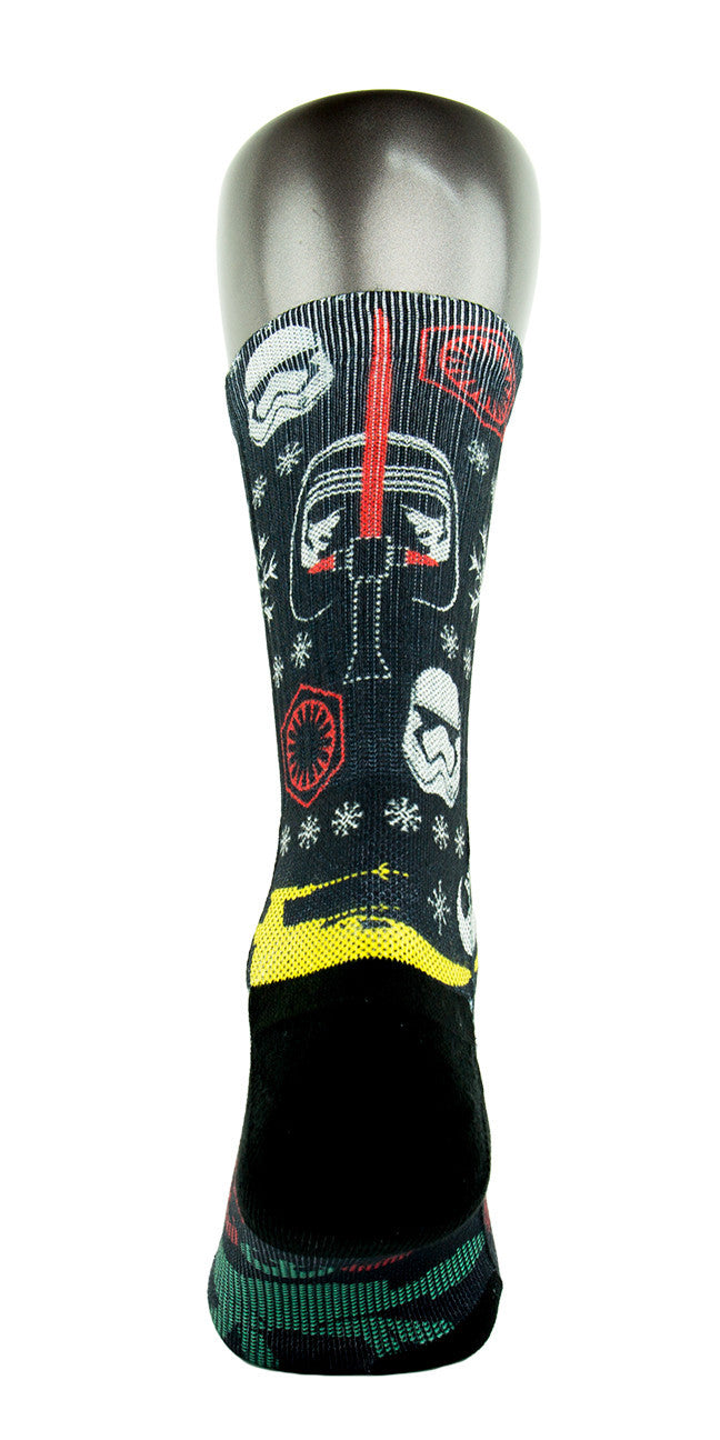 Star Wars Ugly Sweater CES Custom Socks - CustomizeEliteSocks.com - 4