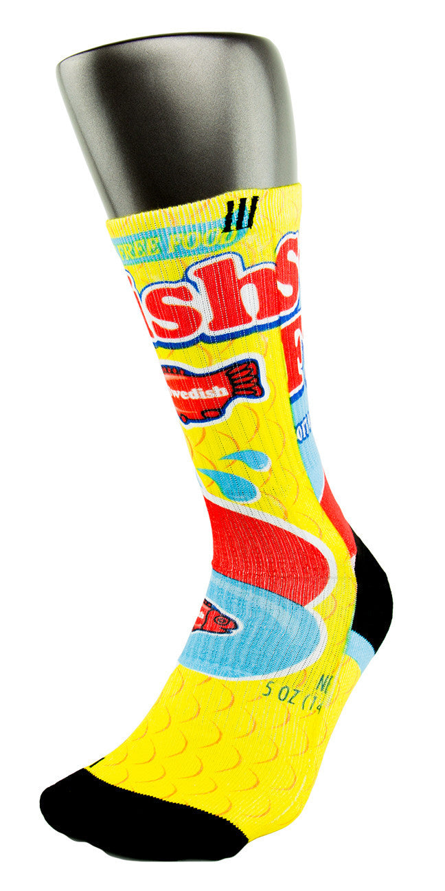 Swedish Fish CES Custom Socks - CustomizeEliteSocks.com - 5