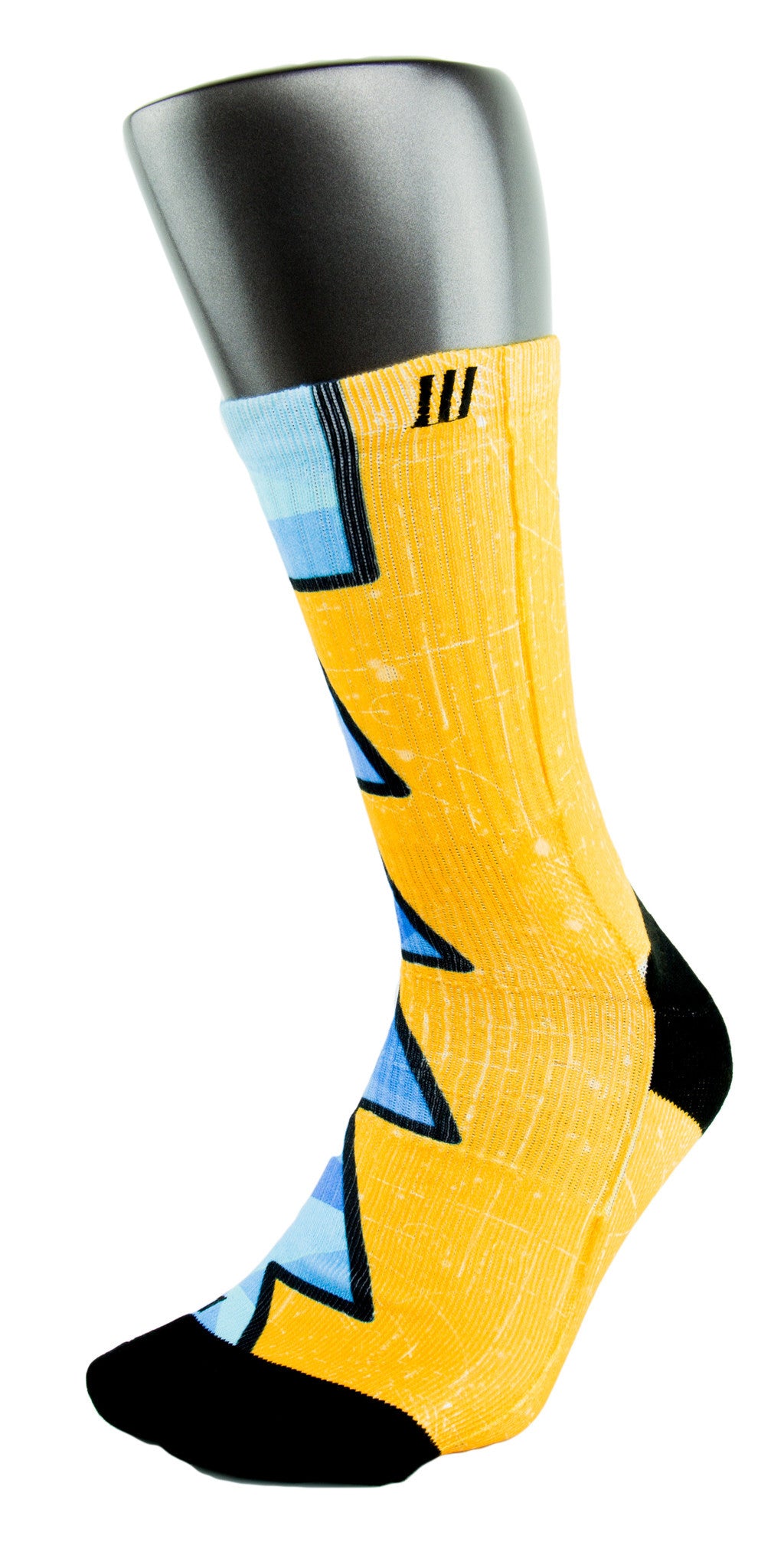 The Diamond Blueprint CES Custom Socks - CustomizeEliteSocks.com - 3