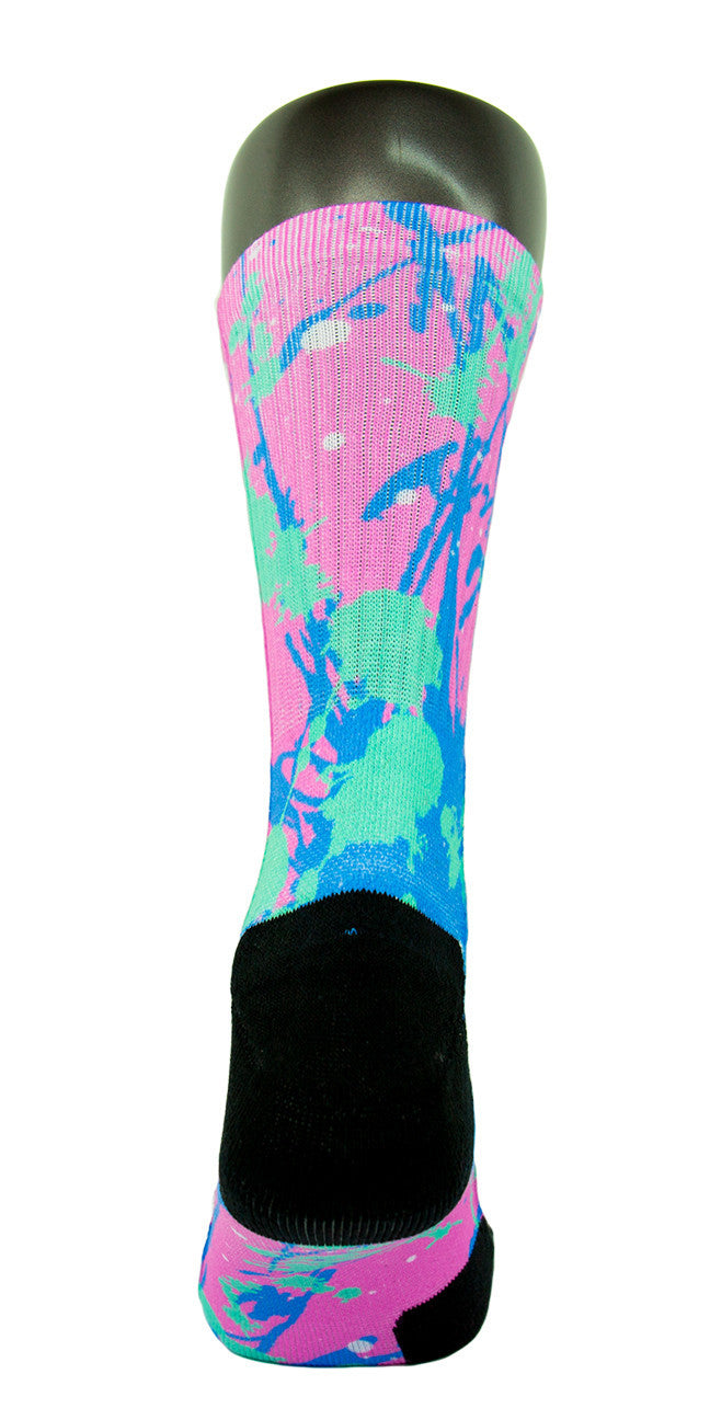 Thyroid Cancer CES Custom Socks - CustomizeEliteSocks.com - 4
