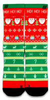 Ugly Christmas Sweater CES Custom Socks - CustomizeEliteSocks.com - 1