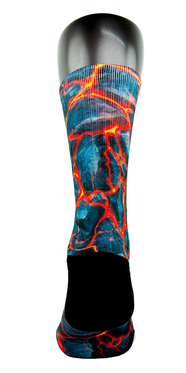 Volcanic Lava CES Custom Socks - CustomizeEliteSocks.com - 4