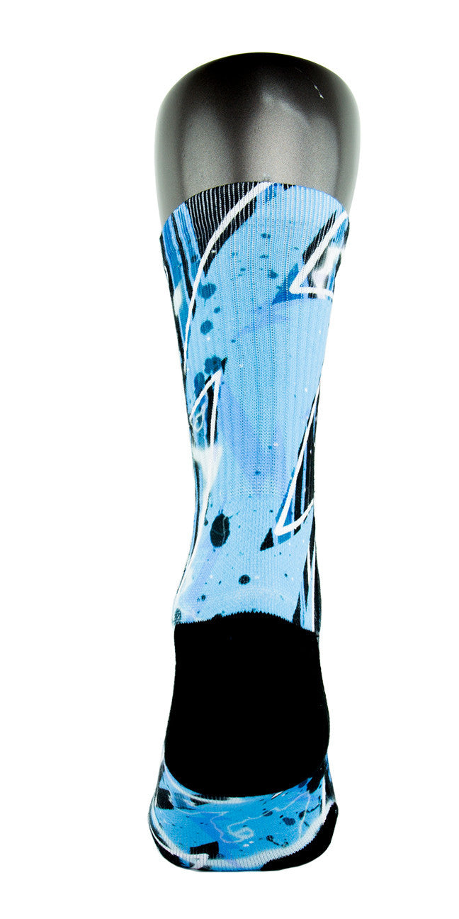 Dark Zoom CES Custom Socks - CustomizeEliteSocks.com - 4
