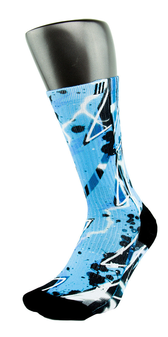Dark Zoom CES Custom Socks - CustomizeEliteSocks.com - 3