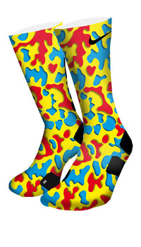 3D Camo Custom Elite Socks - CustomizeEliteSocks.com - 4