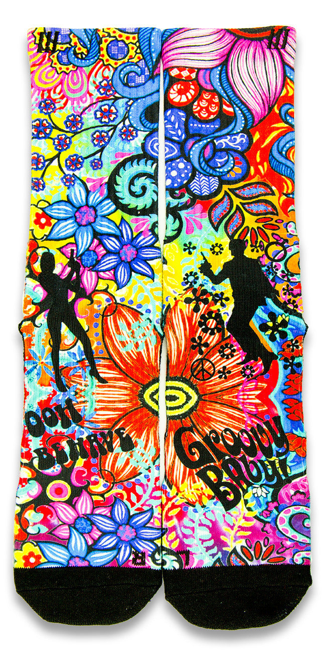 Austin Powers CES Custom Socks - CustomizeEliteSocks.com - 1