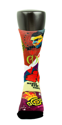 Muhammad Ali CES Custom Socks - CustomizeEliteSocks.com - 2