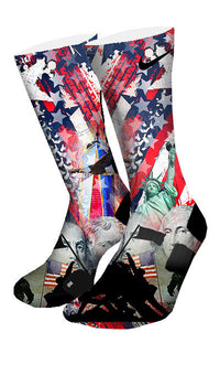 American Pride Custom Elite Socks - CustomizeEliteSocks.com - 4