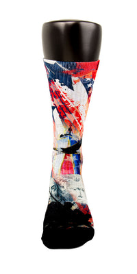 American Pride CES Custom Socks - CustomizeEliteSocks.com - 2