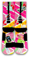 Back to The Future Custom Elite Socks - CustomizeEliteSocks.com - 2