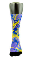 Bladder Cancer CES Custom Socks - CustomizeEliteSocks.com - 2