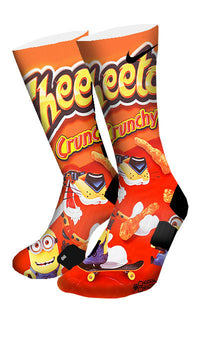 Despicable Cheetos Custom Elite Socks - CustomizeEliteSocks.com - 4