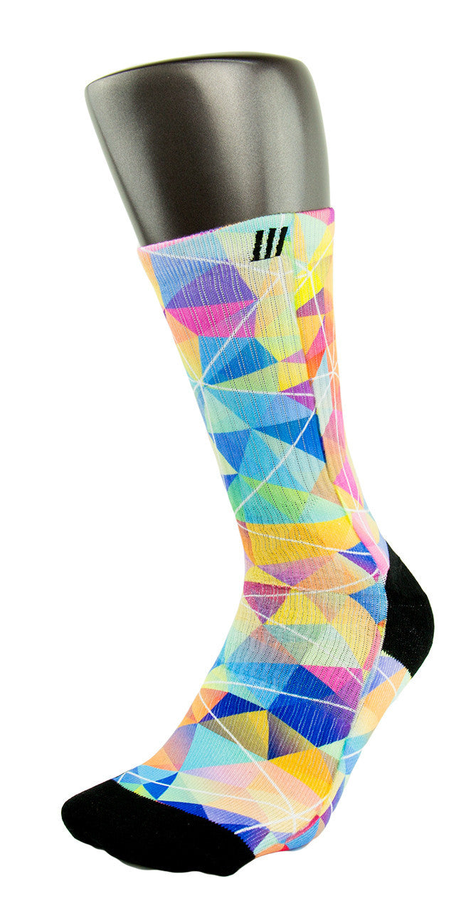 Diamond CES Custom Socks - CustomizeEliteSocks.com - 3