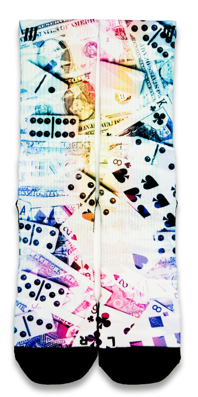 Domino FX CES Custom Socks - CustomizeEliteSocks.com - 1